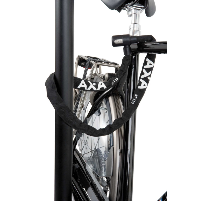 AXA Newton 110 Zapięcie rowerowe łańcuch z kłódką 110cm 5,5mm
