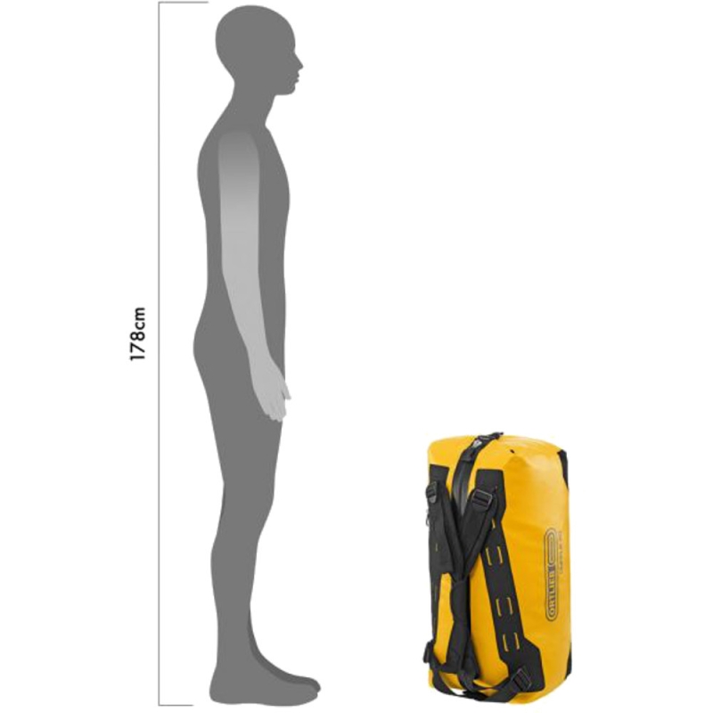 Torba podróżna Ortlieb Duffle żółta