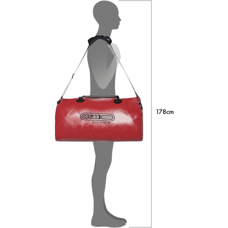 Torba na bagażnik Ortlieb Rack Pack czerwona