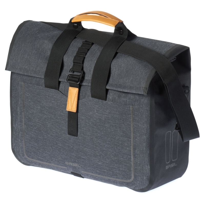 Torba na bagażnik Basil Urban Dry Business Bag Charcoal