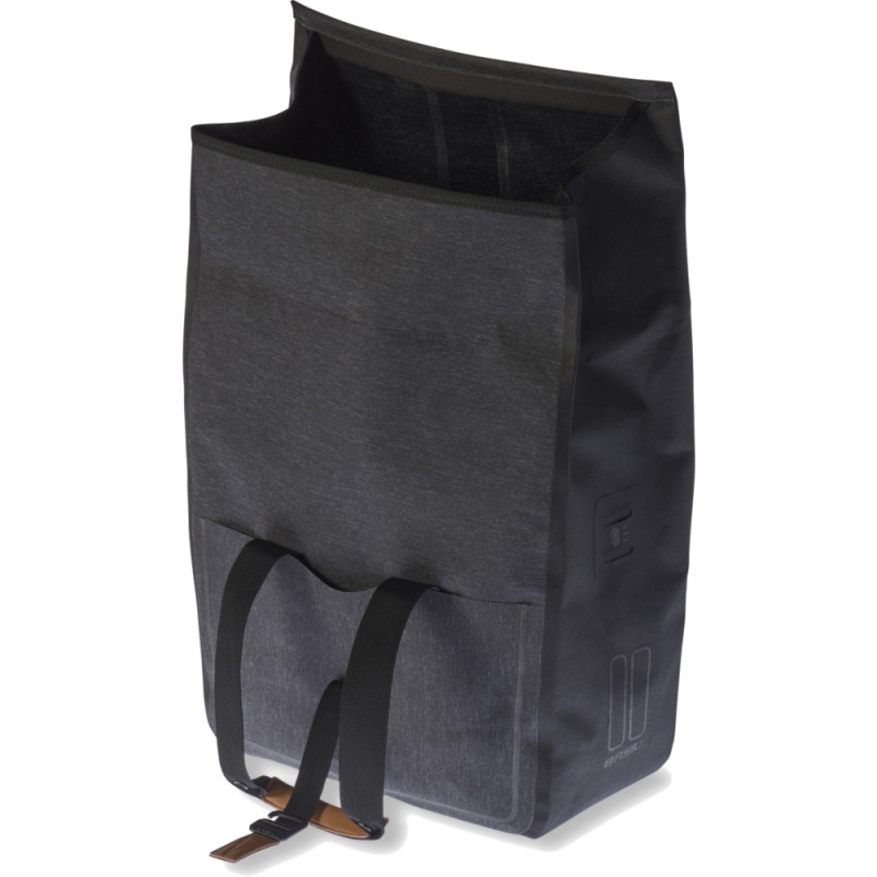 Torba na bagażnik Basil Urban Dry Shopper Hook On Charcoal