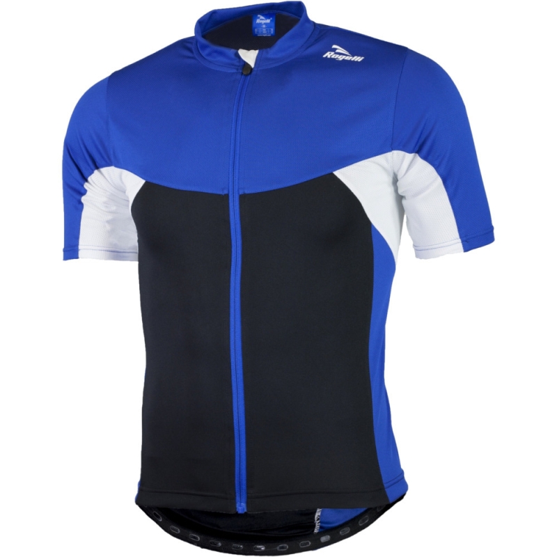 Koszulka rowerowa Rogelli Recco 2.0 niebiesko-czarna