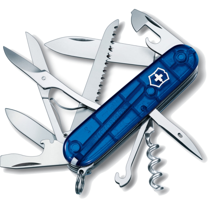 Scyzoryk Victorinox Huntsman Celidor 91mm 1.3713.T2 niebieski