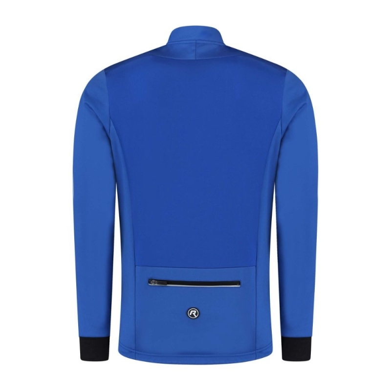 Kurtka rowerowa Rogelli Core Winter niebieska