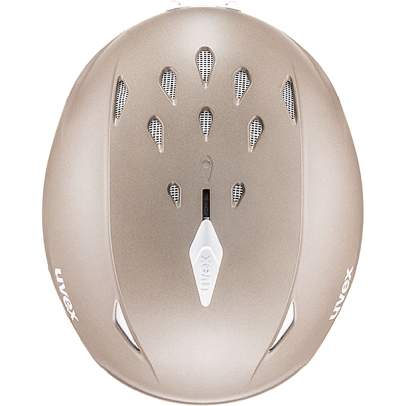 Kask narciarski Uvex Primo beżowy
