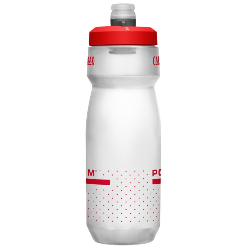 Bidon Camelbak Podium biało-czerwony