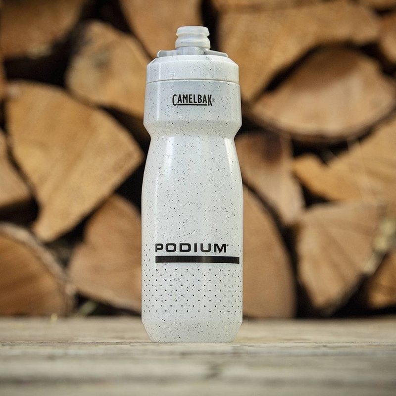 Bidon Camelbak Podium biało-czerwony