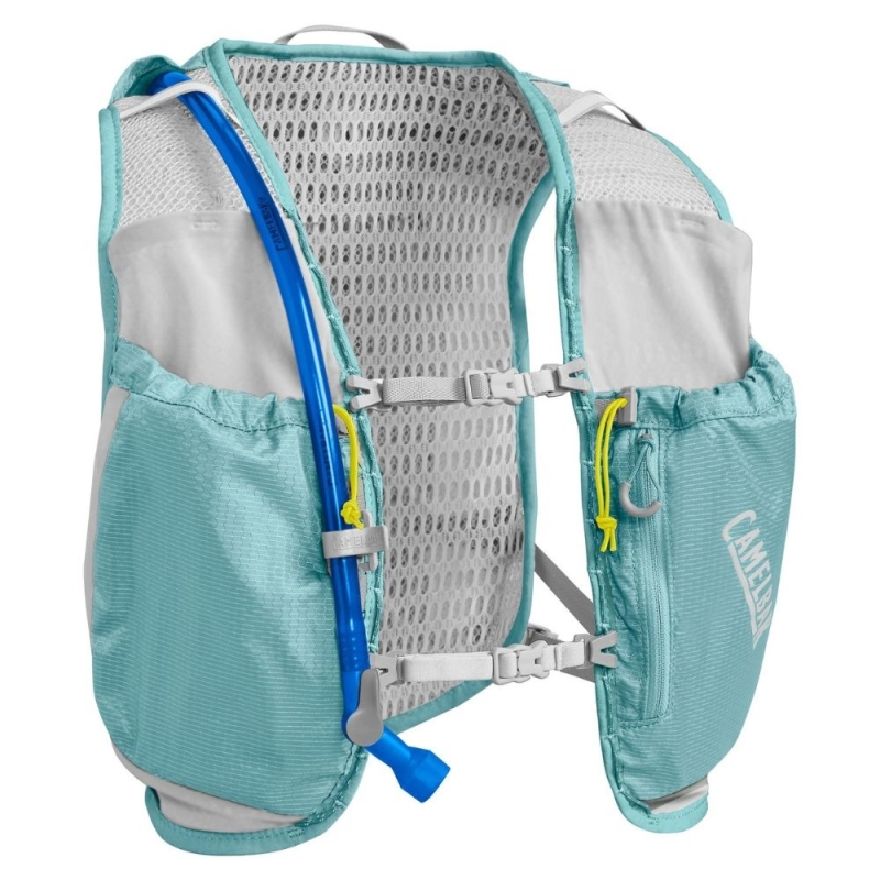 Kamizelka do biegania damska Camelbak Woman's Circuit Vest turkusowa + bukłak CRUX