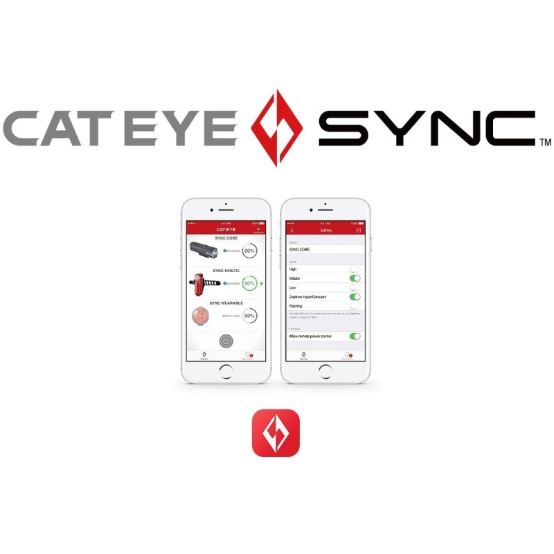 Lampka tylna Cateye Sync Kinetic