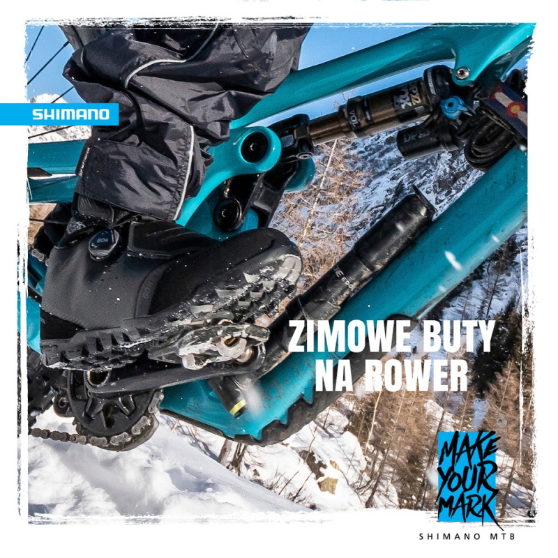 Buty MTB zimowe Shimano SH-MW701 czarno-szare