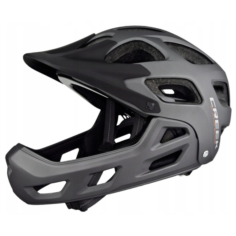 Kask rowerowy Fullface Author Creek FF szary