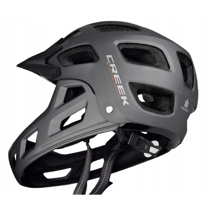 Kask rowerowy Fullface Author Creek FF szary