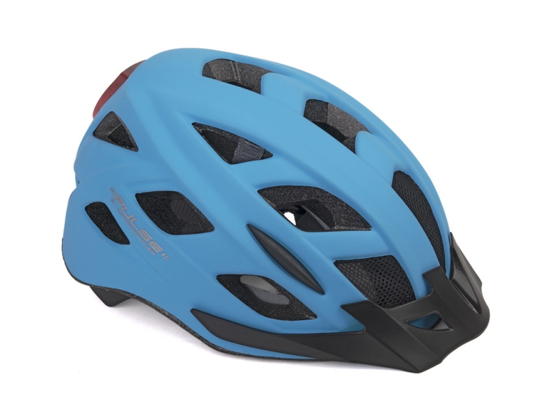 Kask rowerowy Author Pulse LED X8 niebieski