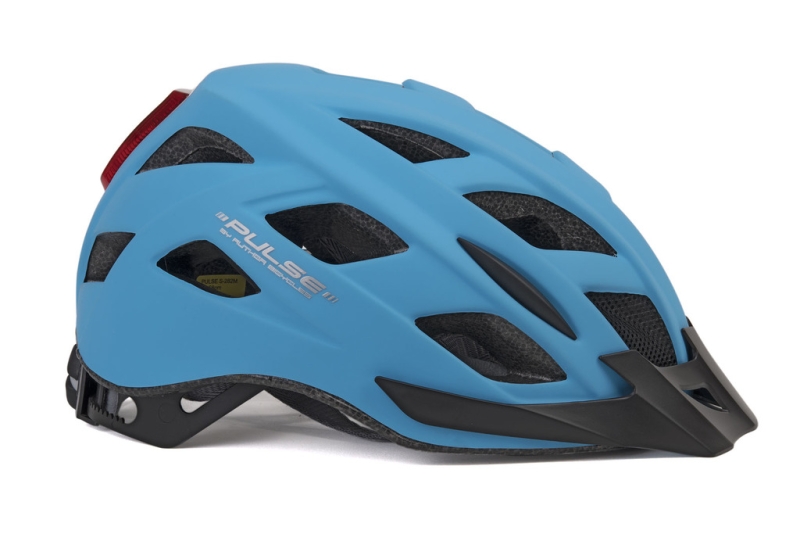 Kask rowerowy Author Pulse LED X8 niebieski