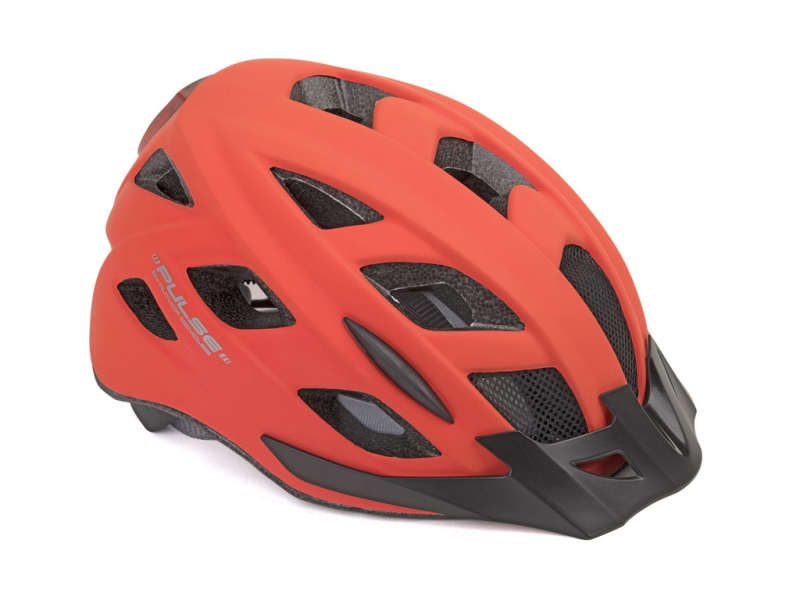 Kask rowerowy Author Pulse LED X8 czerwony