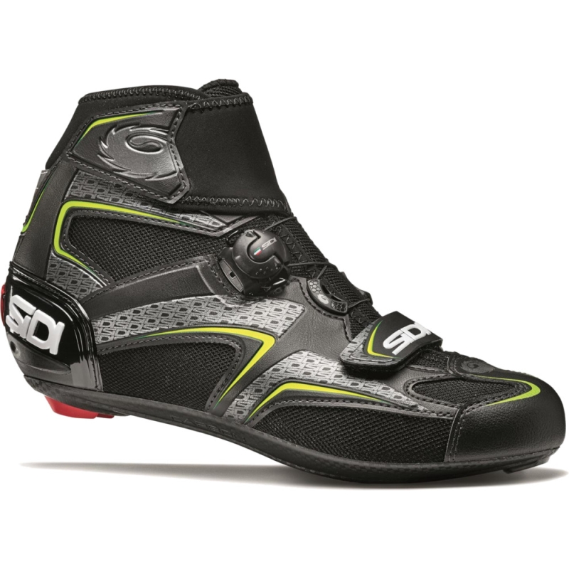 Buty szosowe zimowe Sidi Zero Gore czarno-żółte