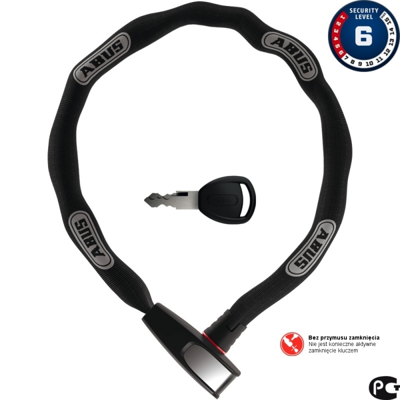 Zapięcie Abus Catena 6806 czarne