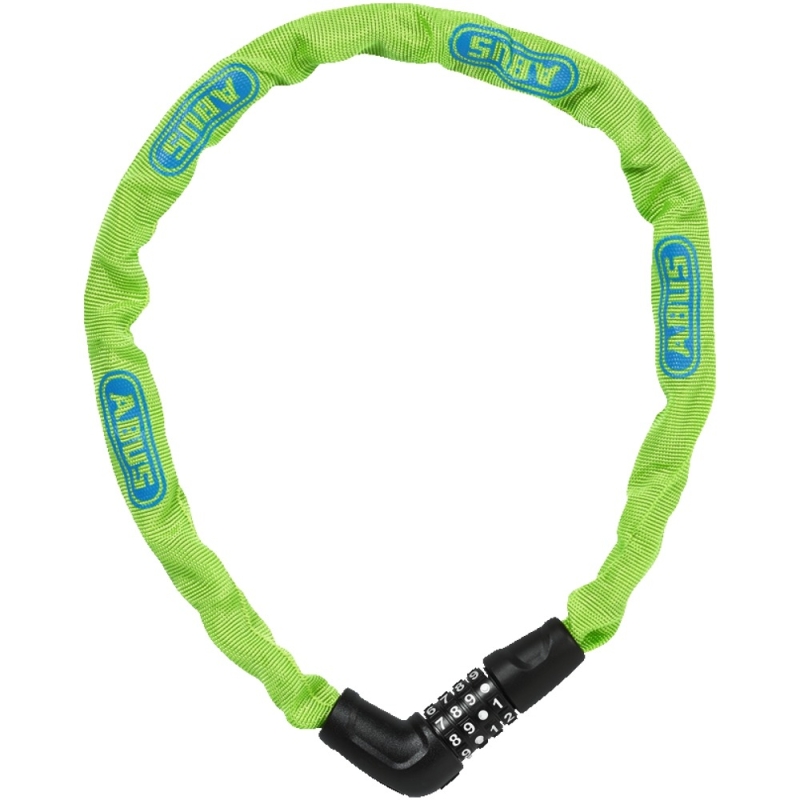 Abus Steel O Chain 5805C 75cm Zapięcie rowerowe łańcuch lime