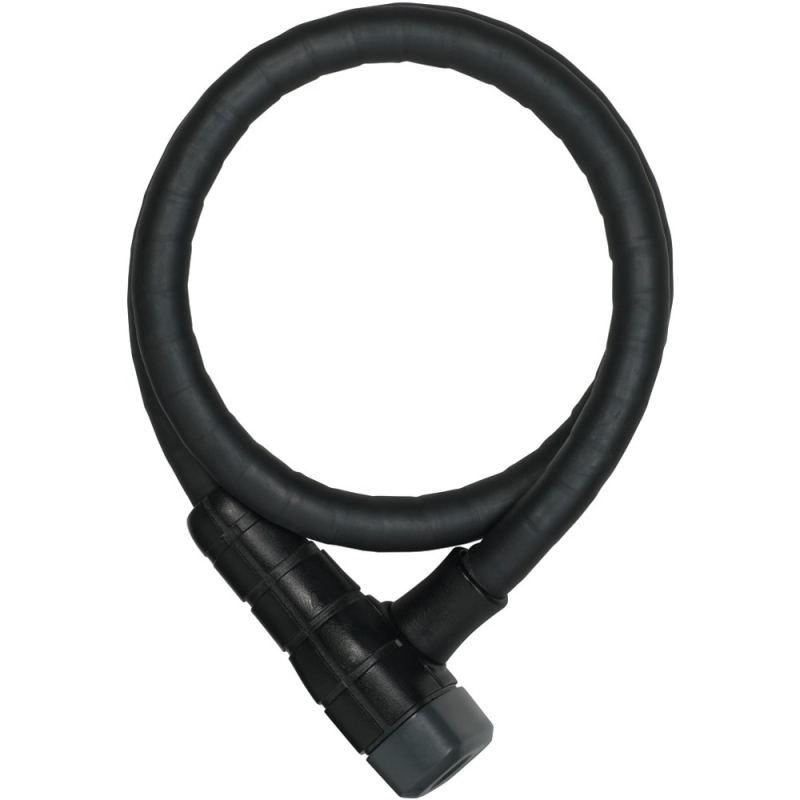 Abus Microflex 6615K Zapięcie rowerowe z zamkiem czarne