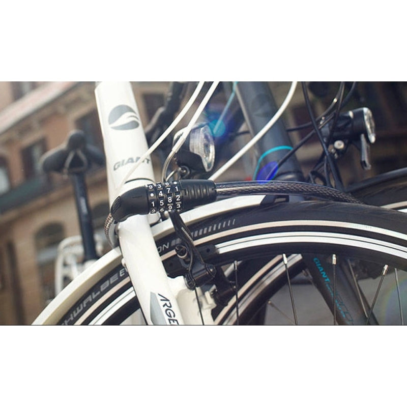 Zapięcie Abus Tresor 6415C czarne + SCMU
