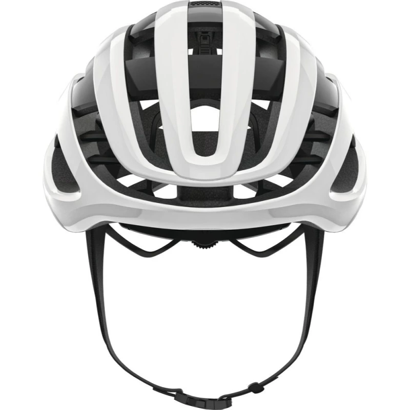 Kask rowerowy Abus AirBreaker biało-czarny
