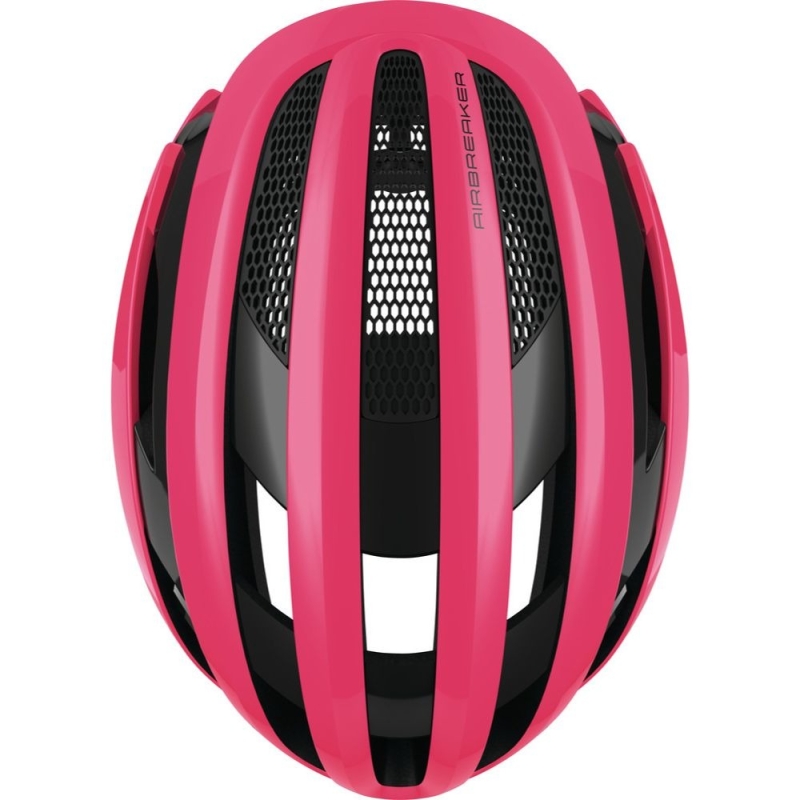 Kask rowerowy Abus AirBreaker różowy