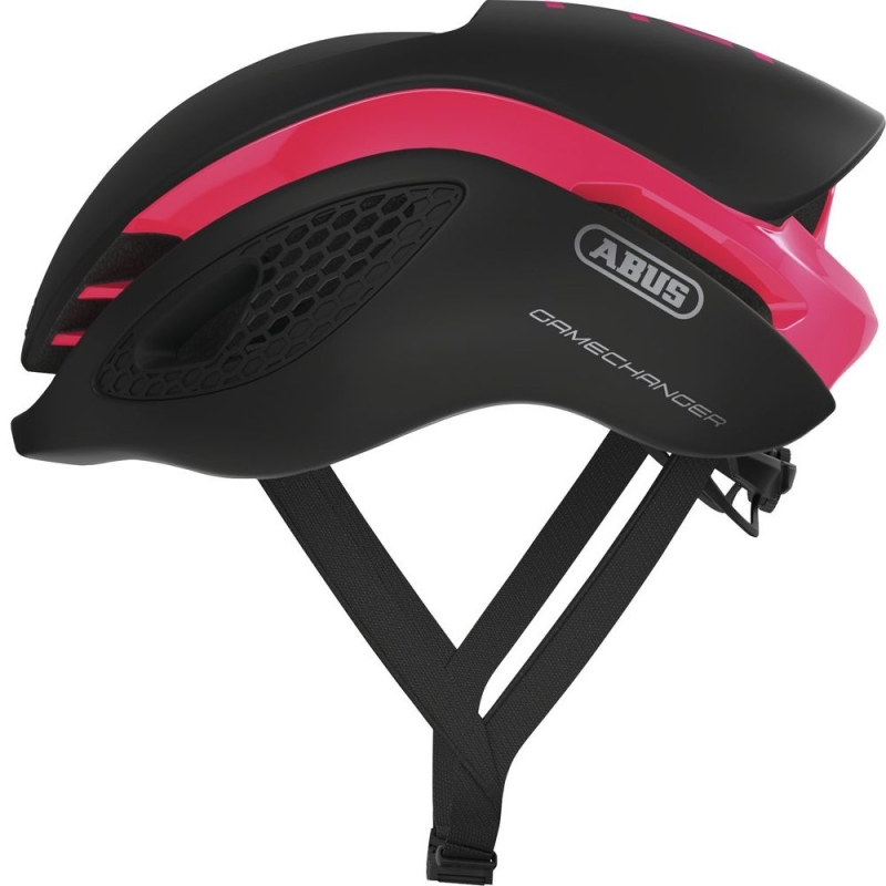 Kask rowerowy Abus GameChanger czarno-różowy