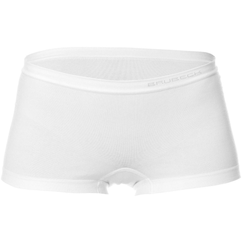 Bokserki damskie Brubeck Comfort Cotton białe