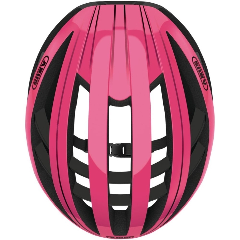 Kask rowerowy Abus Aventor różowy