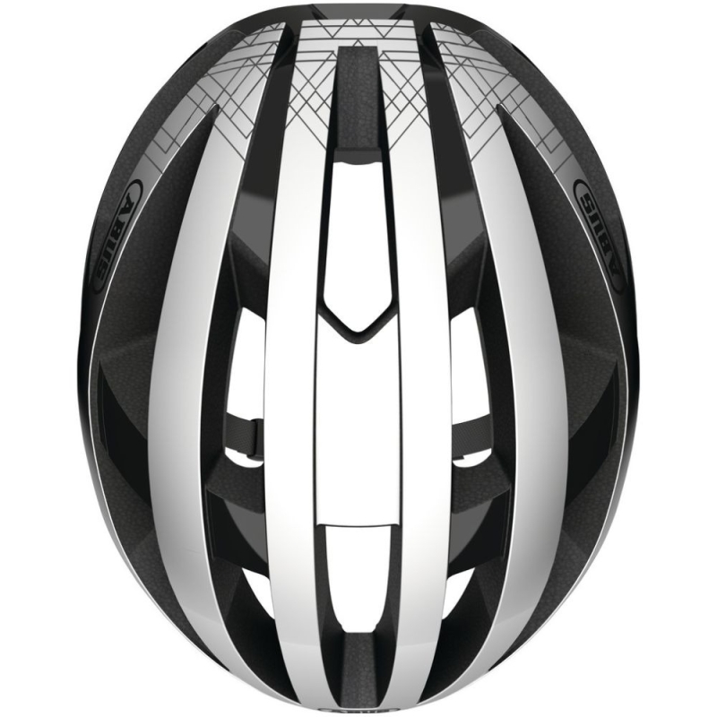 Kask rowerowy Abus Viantor srebrny