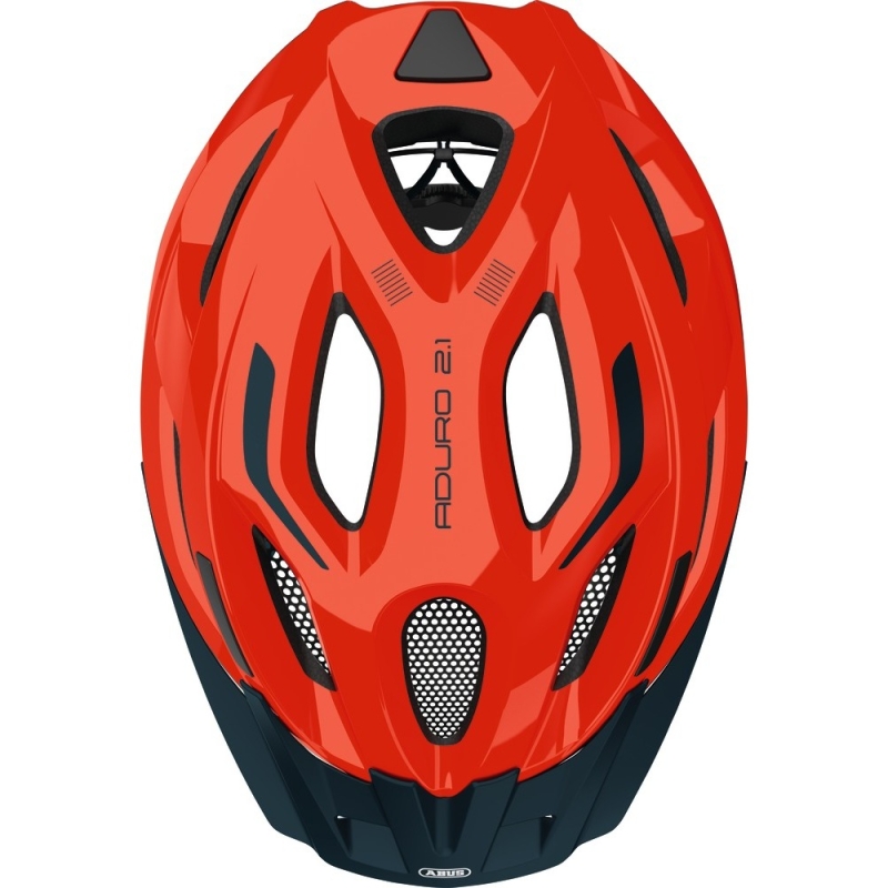 Kask rowerowy Abus Aduro 2.1 shrimp orange