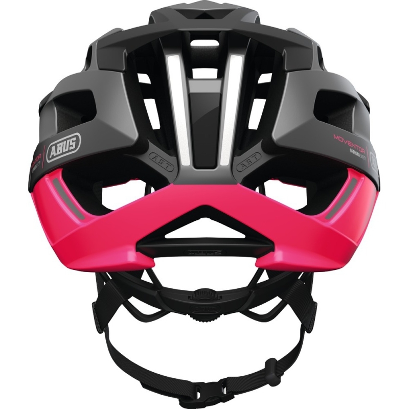 Kask rowerowy Abus Moventor fuchsia pink