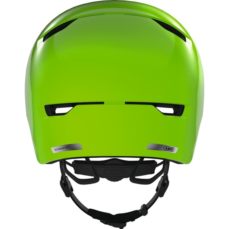 Kask rowerowy Abus Scraper Kid 3.0 zielony