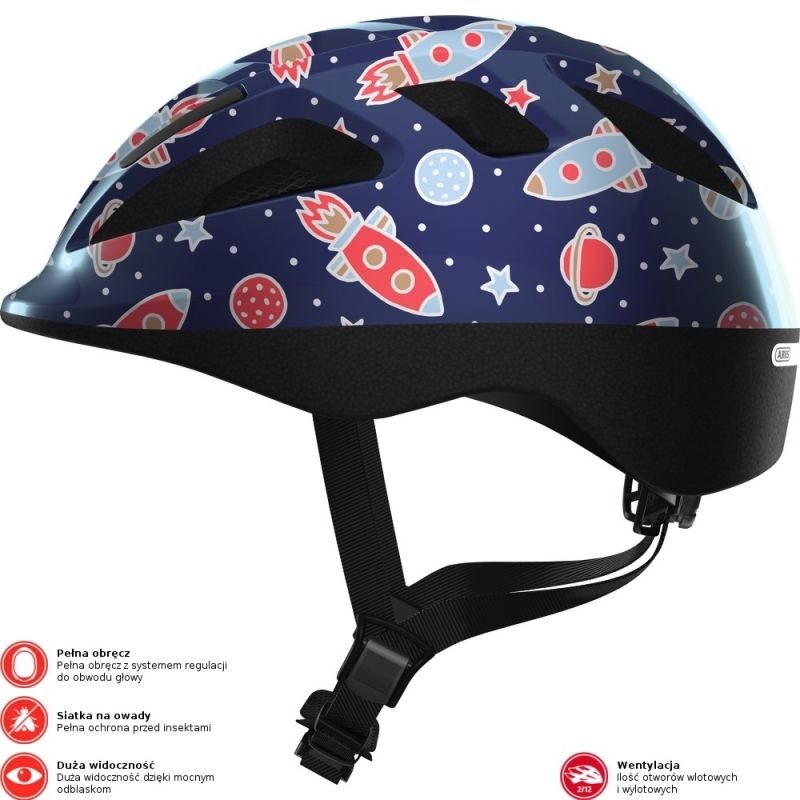 Kask rowerowy Abus Smooty 2.0 space
