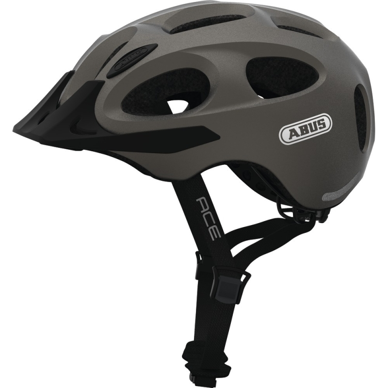 Kask rowerowy Abus Youn-I ACE srebrny