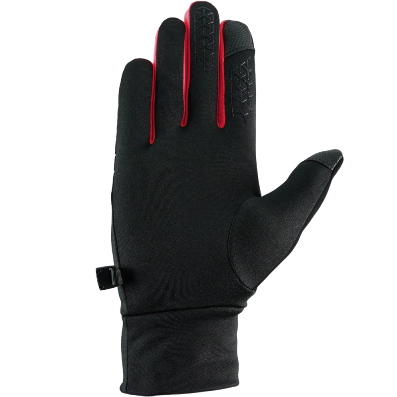 Rękawiczki Viking Orton czarno-czerwone