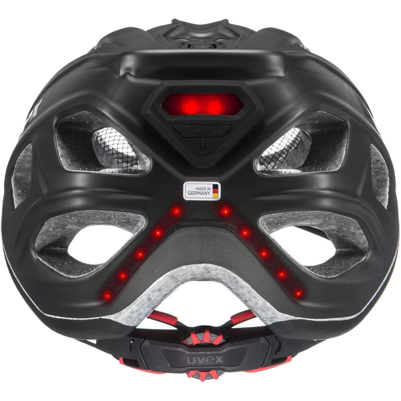 Kask rowerowy Uvex City Light czarny