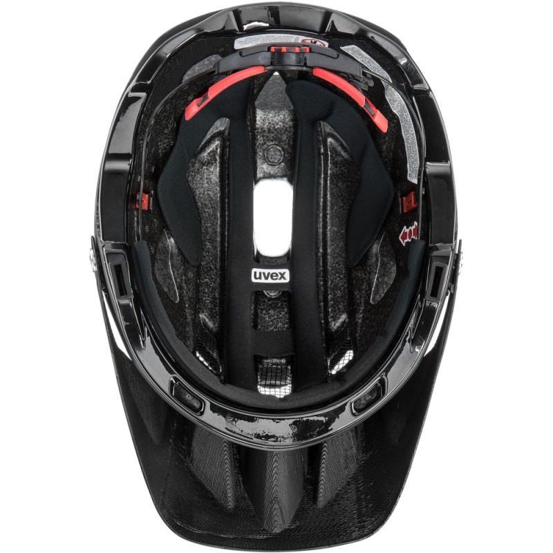 Kask rowerowy Uvex Quatro Integrale czarny mat