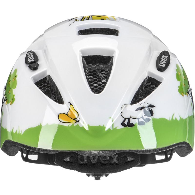 Kask rowerowy Uvex Kid 2 biało-zielony