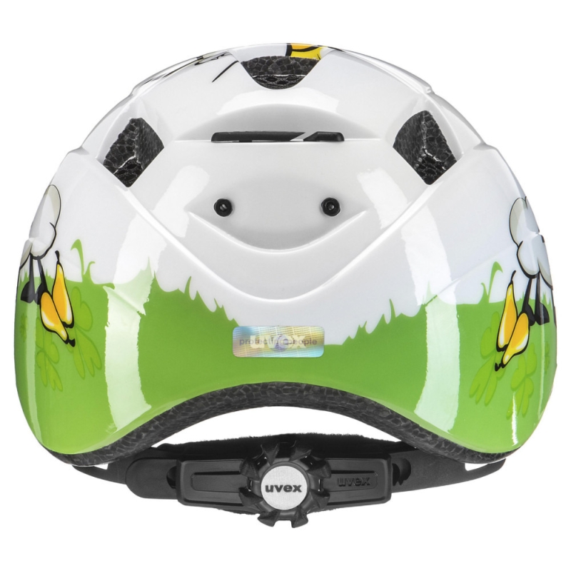 Kask rowerowy Uvex Kid 2 biało-zielony