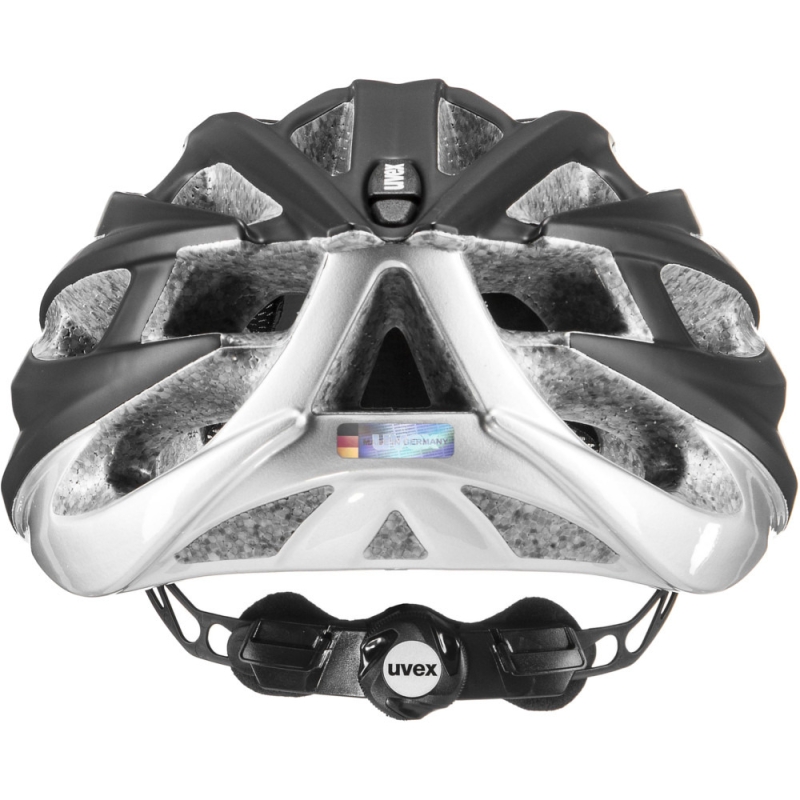 Kask rowerowy Uvex Oversize czarno-srebrny