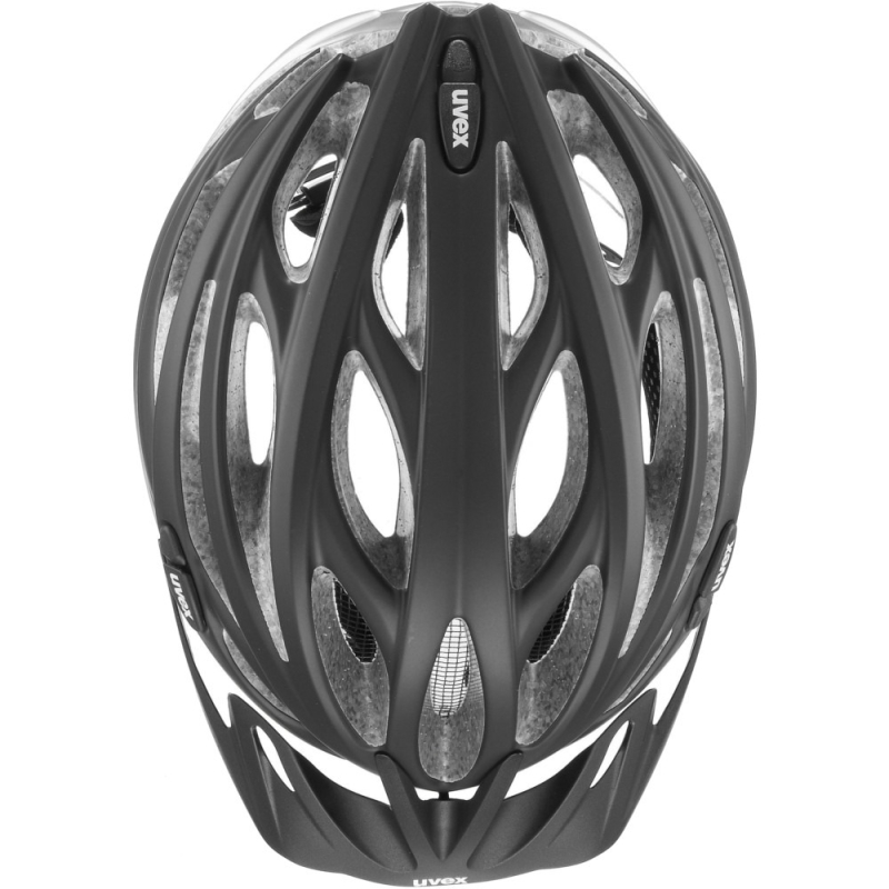 Kask rowerowy Uvex Oversize czarno-srebrny