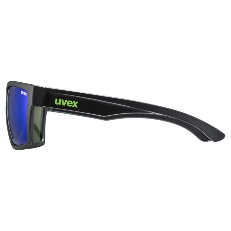 Okulary Uvex LGL 29 czarno-zielone