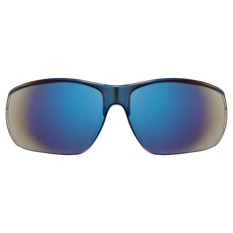 Okulary rowerowe Uvex Sportstyle 204 niebiesko-czarne
