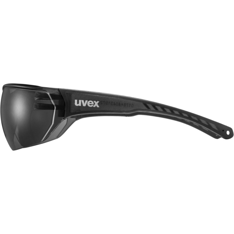 Okulary rowerowe Uvex Sportstyle 204 czarno-szare