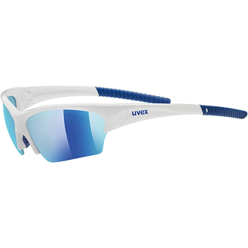 Okulary rowerowe Uvex Sunsation biało-niebieskie