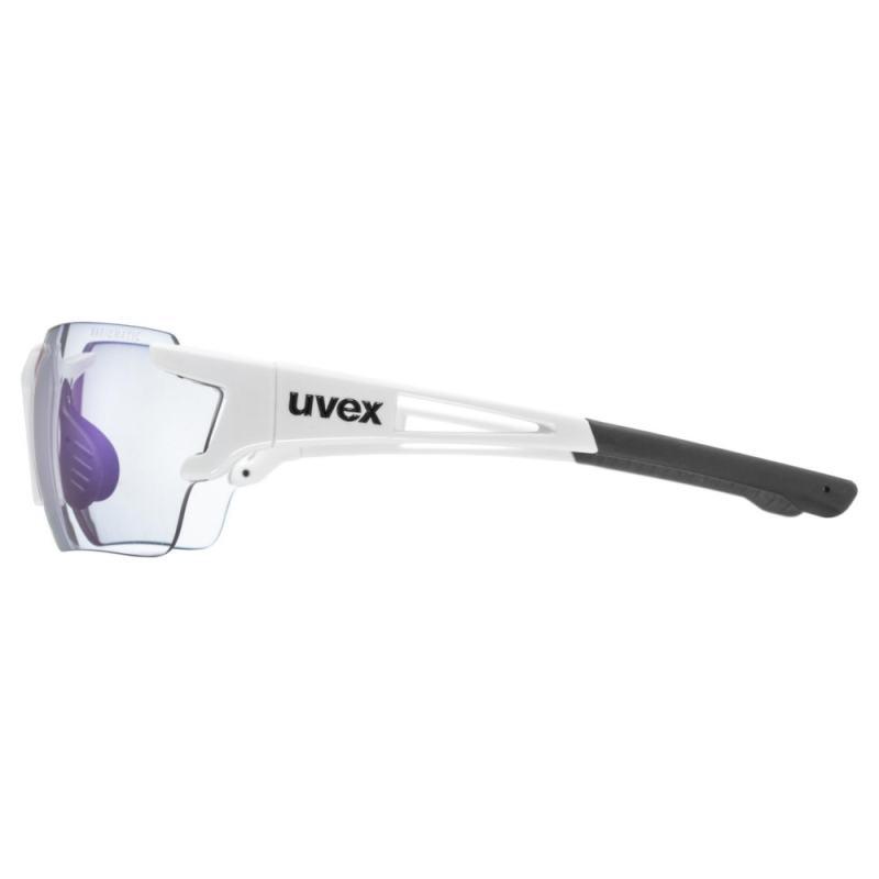 Okulary rowerowe Uvex Sportstyle 803 Race V białe