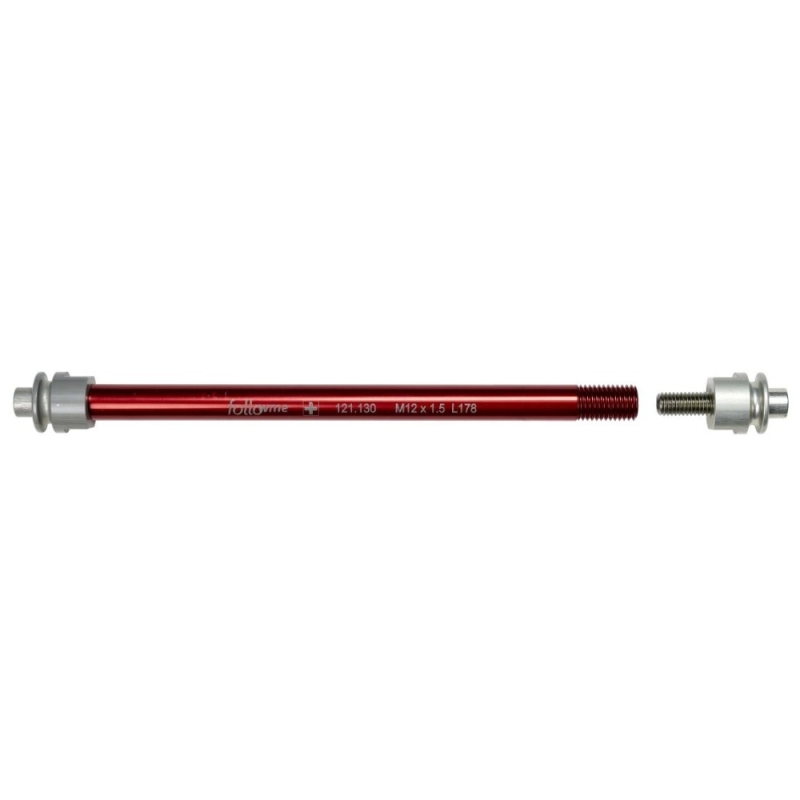 Adapter do osi przelotowej FollowMe Shimano E-Thru M12x1.5 172 mm