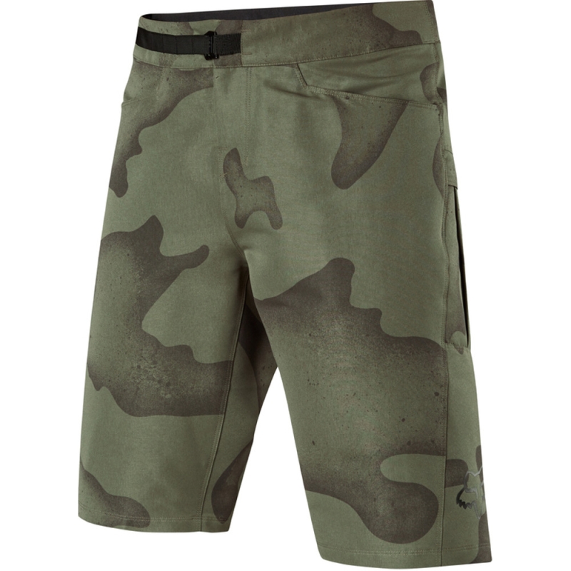 Fox Ranger Cargo Spodenki rowerowe męskie Green Camo