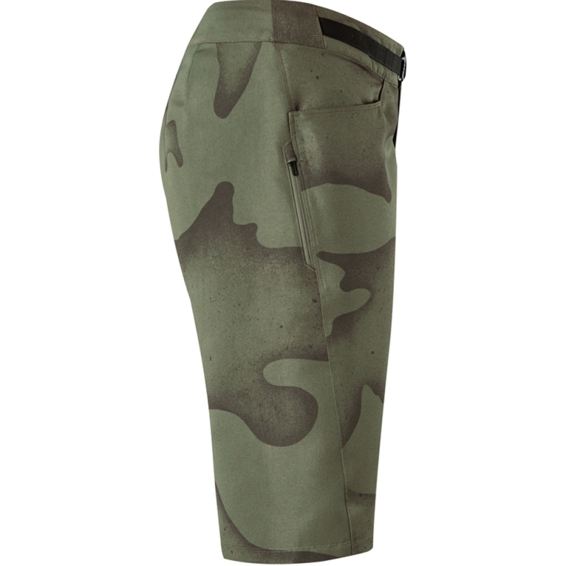 Fox Ranger Cargo Spodenki rowerowe męskie Green Camo